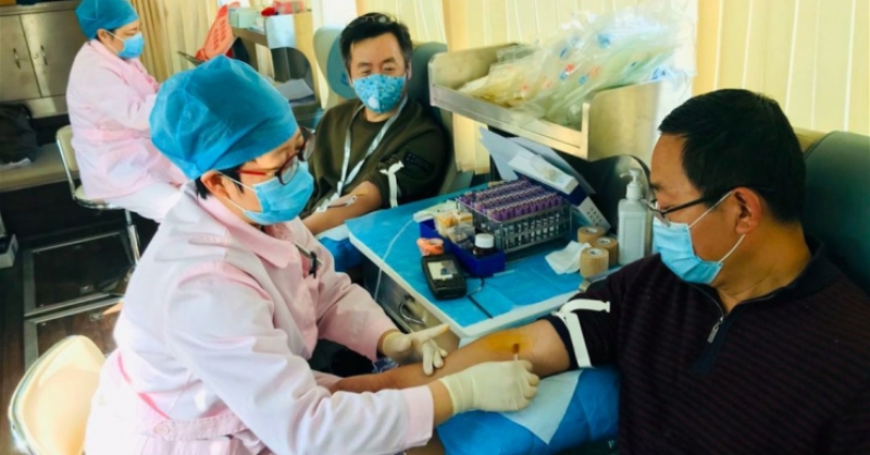 獻熱血、戰(zhàn)疫情，黃發(fā)在行動