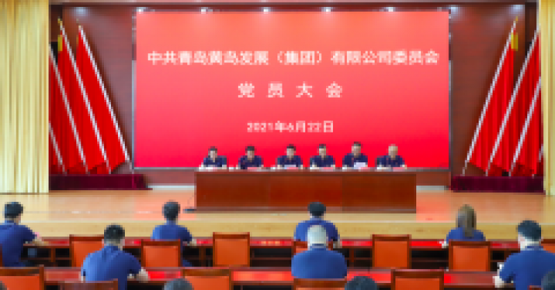 中共青島黃島發(fā)展（集團）有限公司委員會黨員大會召開，選舉產(chǎn)生新一屆黨的委員會、紀律檢查委員會
